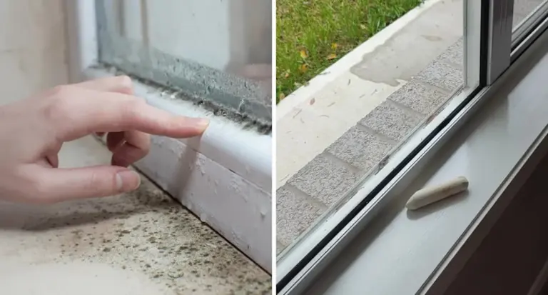 Obyčejná křída na okně odstraní plíseň navždy