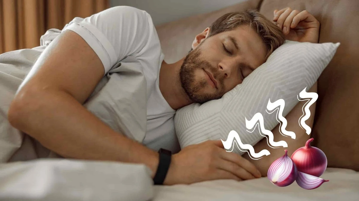 Položte cibuli vedle postele: Překvapivý trik pro lepší spánek.