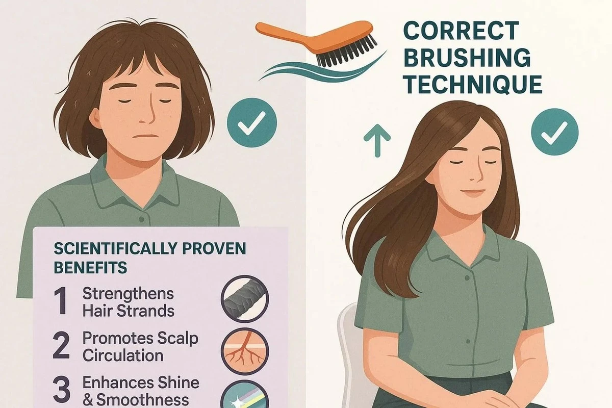 Proč kadeřníci doporučují česat vlasy seshora dolů a ne naopak - image 1