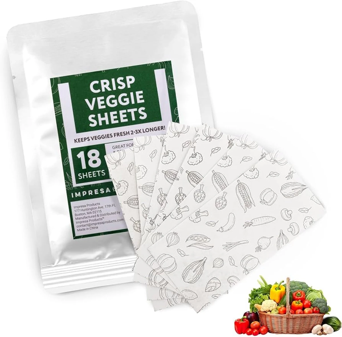 Silikonový ubrousek v chladničce prodlouží čerstvost zeleniny o 14 dnů - image 2